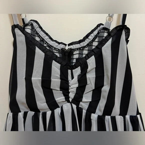Sourpuss Striped Hi-Lo Dolly Dress (EUC - worn once!) - Picture 6 of 15